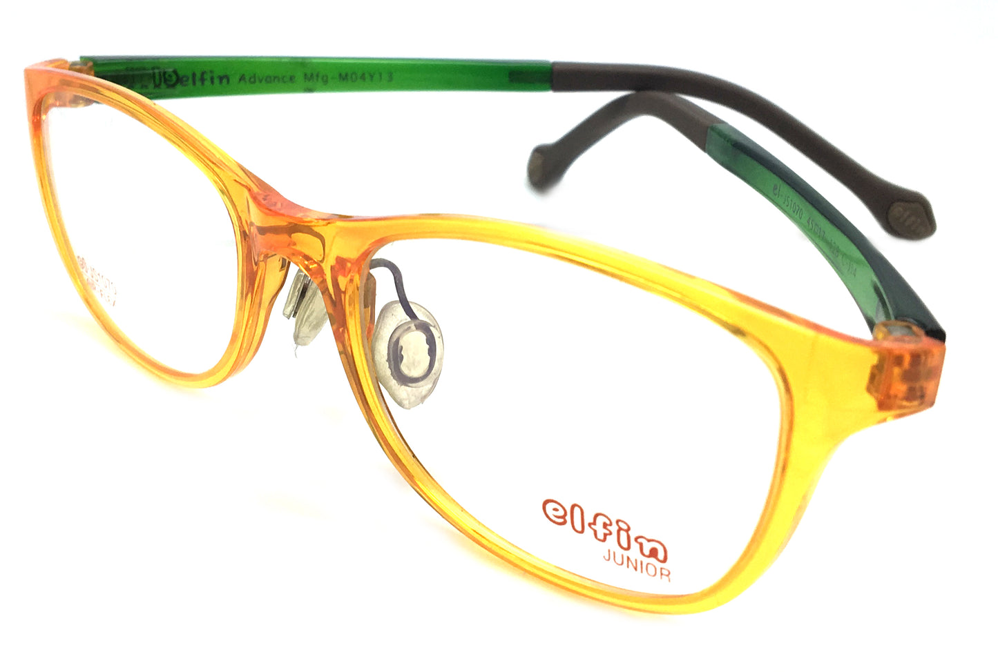 Elfin Eyeglasses Kids Super Flexible Frame 1070 CJ 14