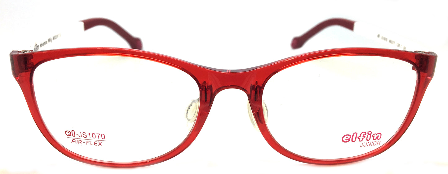 Elfin Eyeglasses Kids Super Flexible Frame 1070 CJ 24