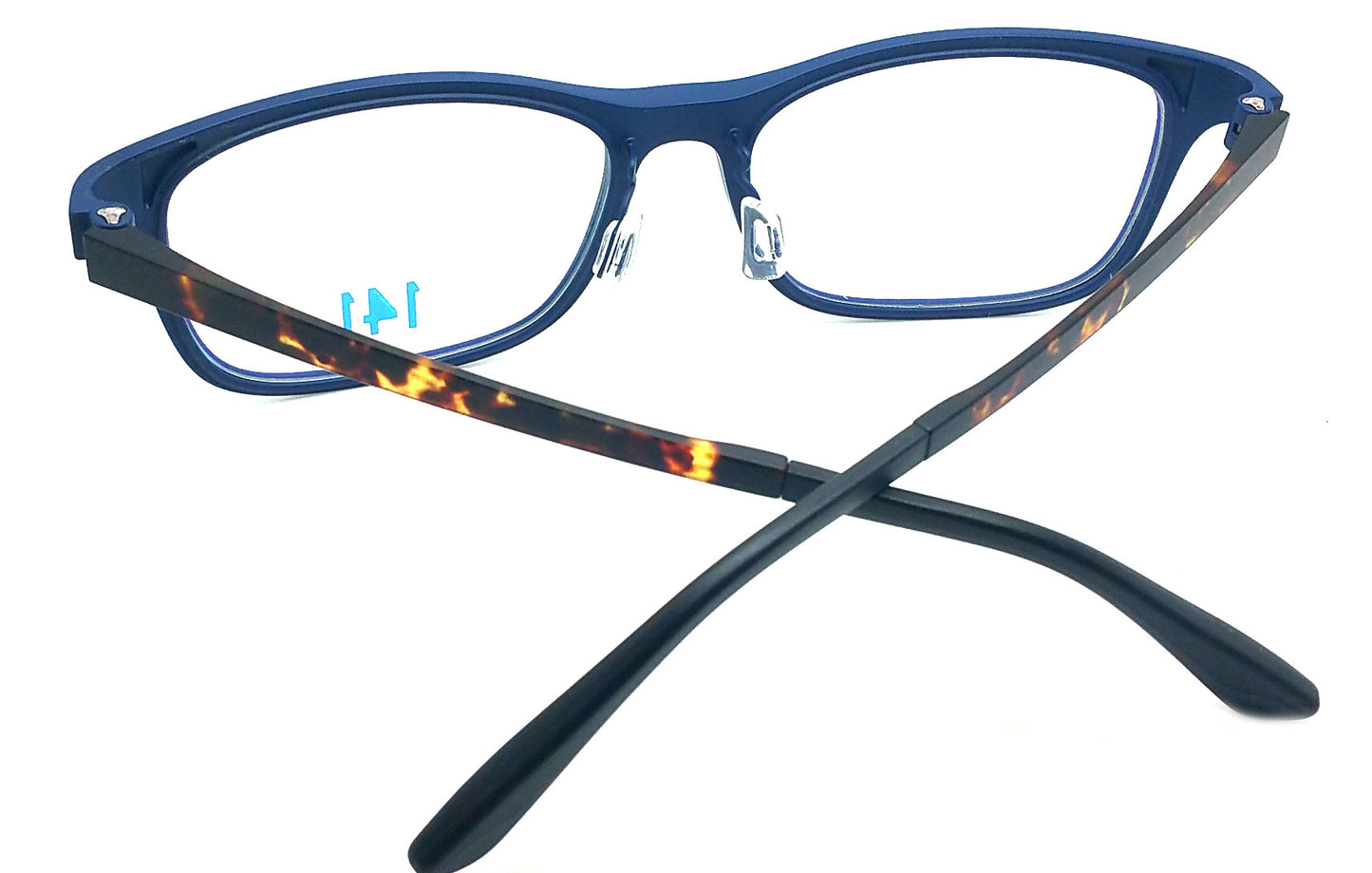 Prescription Eyeglasses Frame Ultem Irving 141 cobalt & bekko